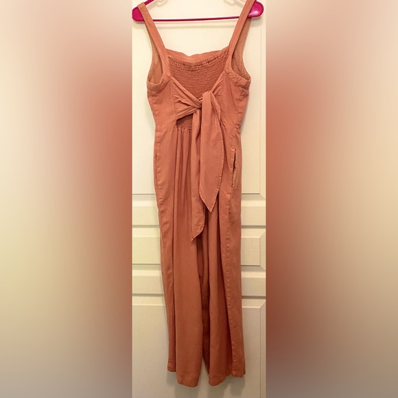 CJLA I Carly Jean Ames Square Neck Jumpsuit Tied Front or Back - Picture 4 of 7